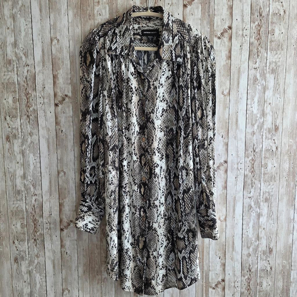 FIFTEEN TWENTY Dress Size S Snake Print - Picture 1 of 12